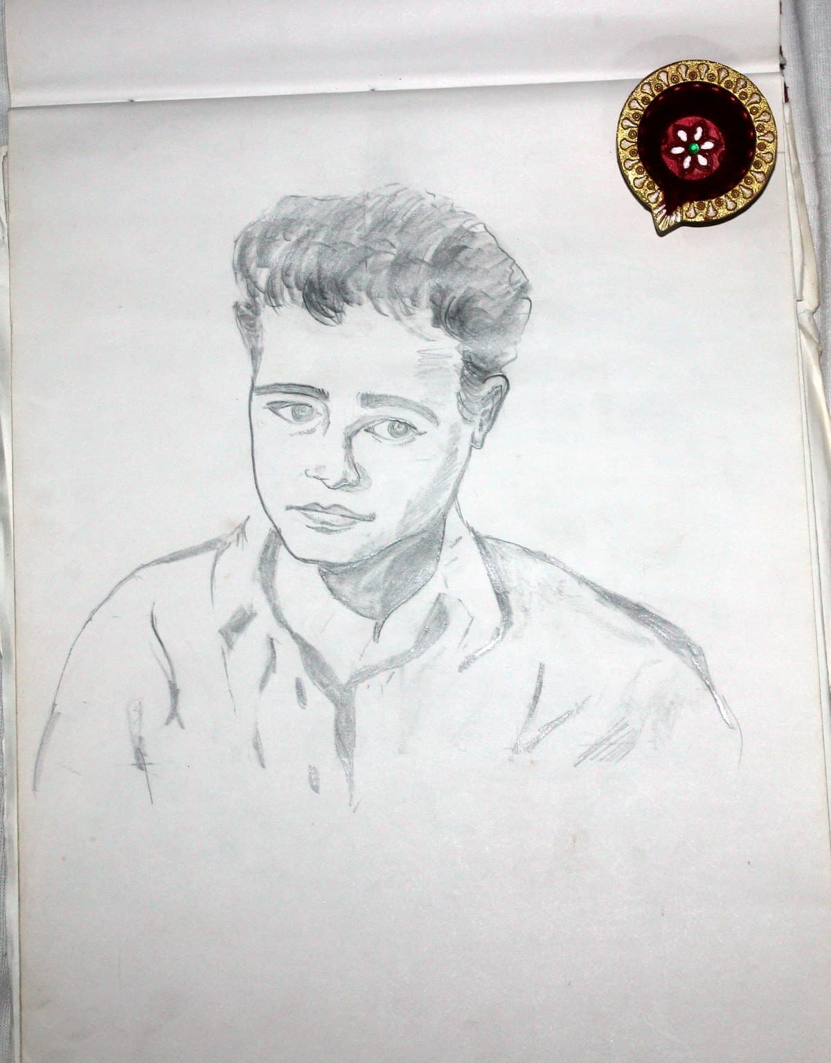 Young Man Pencil Portrait