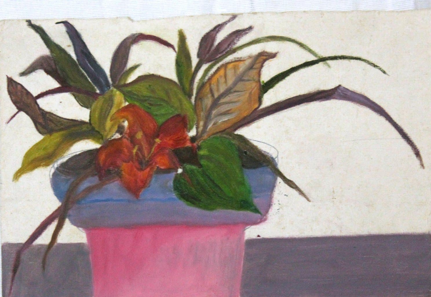 Potted Plant Painting